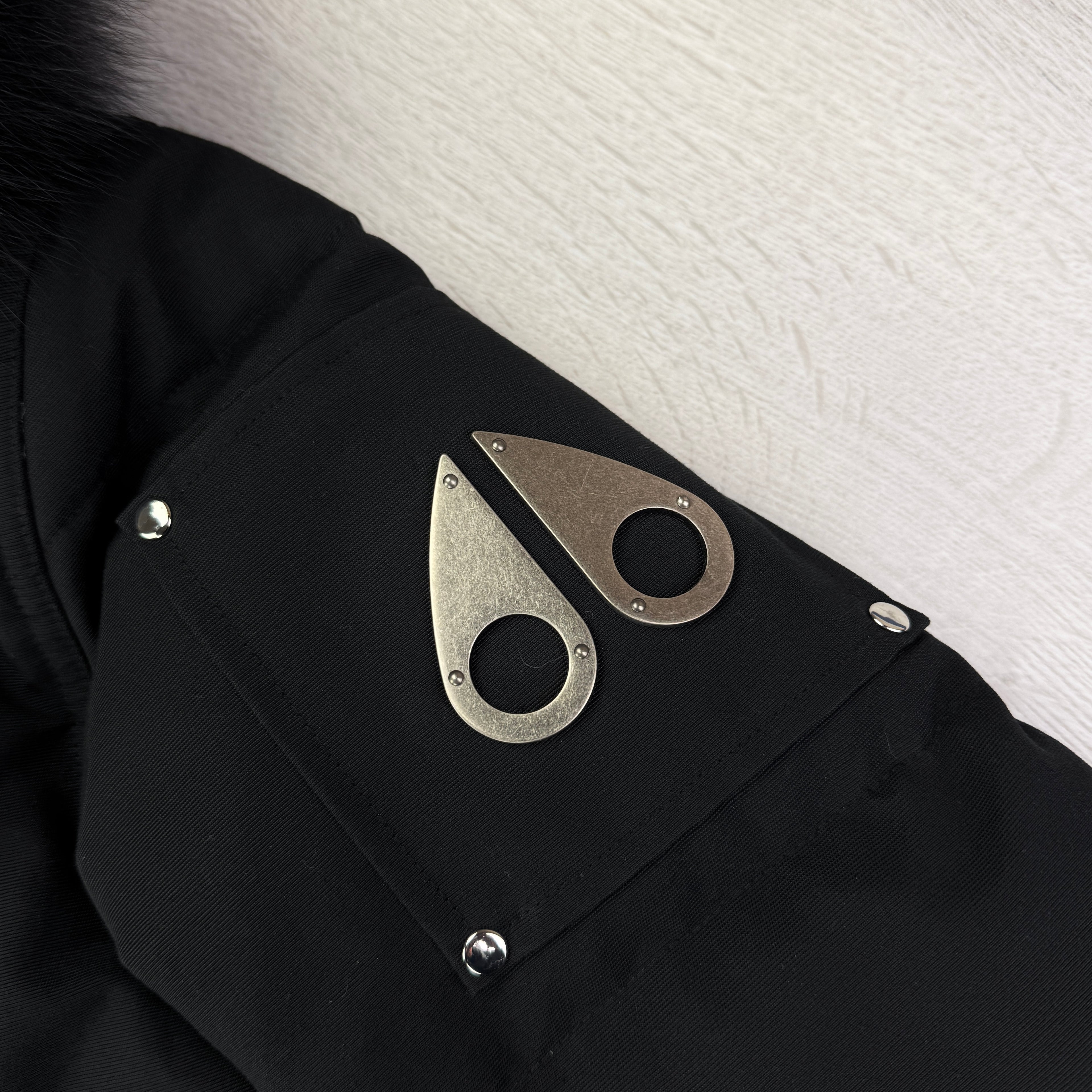 Moose Knuckles Men’s Black 3Q Parker Jacket - Small