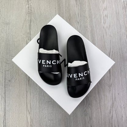 Givenchy Men’s Black Sliders