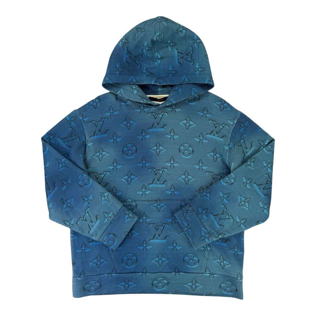 Louis Vuitton Men’s 3D Illusion 2054 Pullover Hoodie - Medium Slim (Fit S/M)