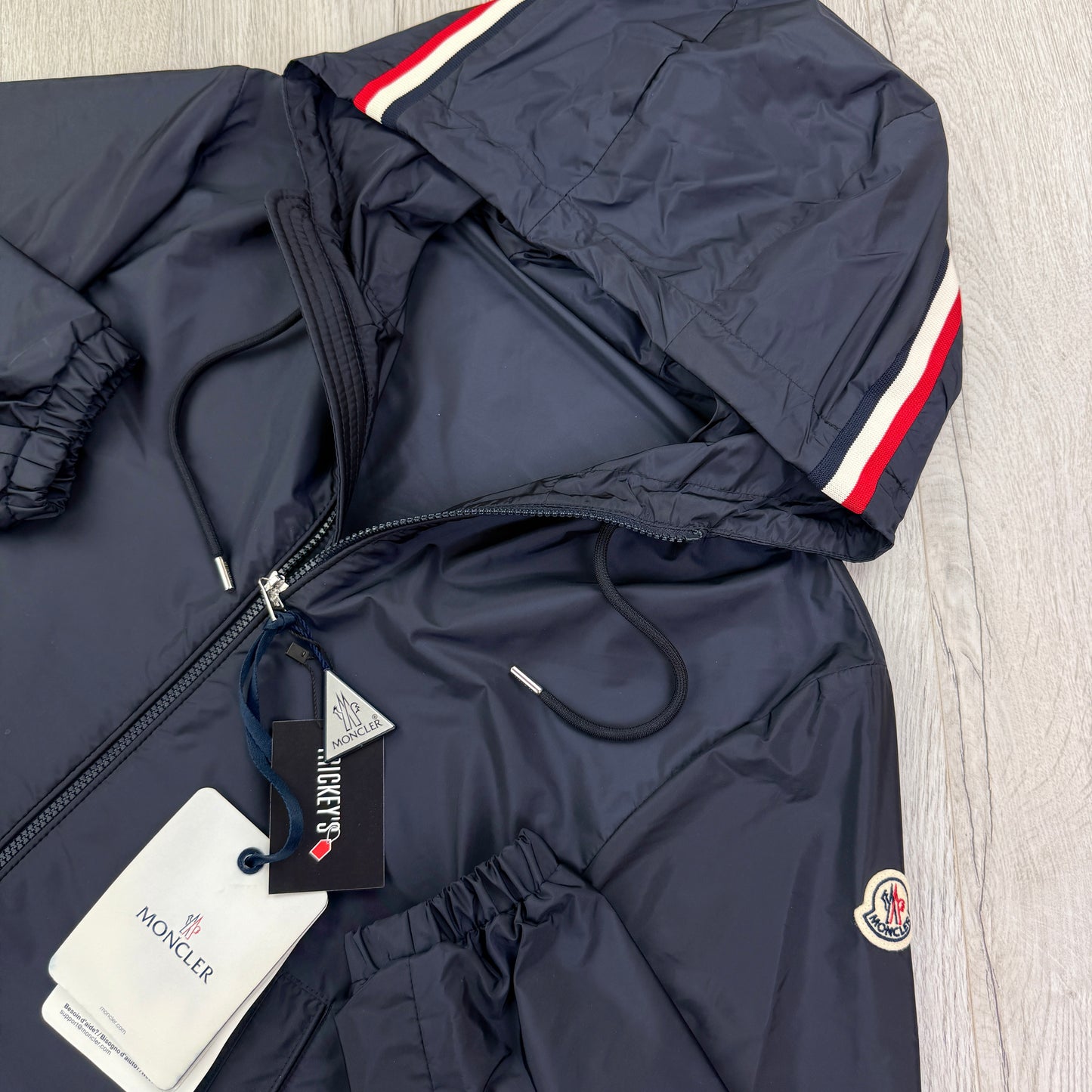 Moncler Men’s Grimpeurs Zip-up Navy Windbreaker Jacket