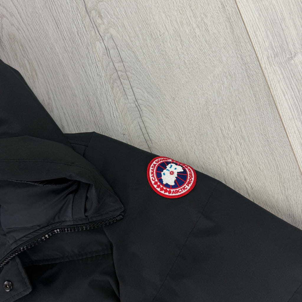 Canada Goose Men’s Black Macmillian Parker Jacket - Large
