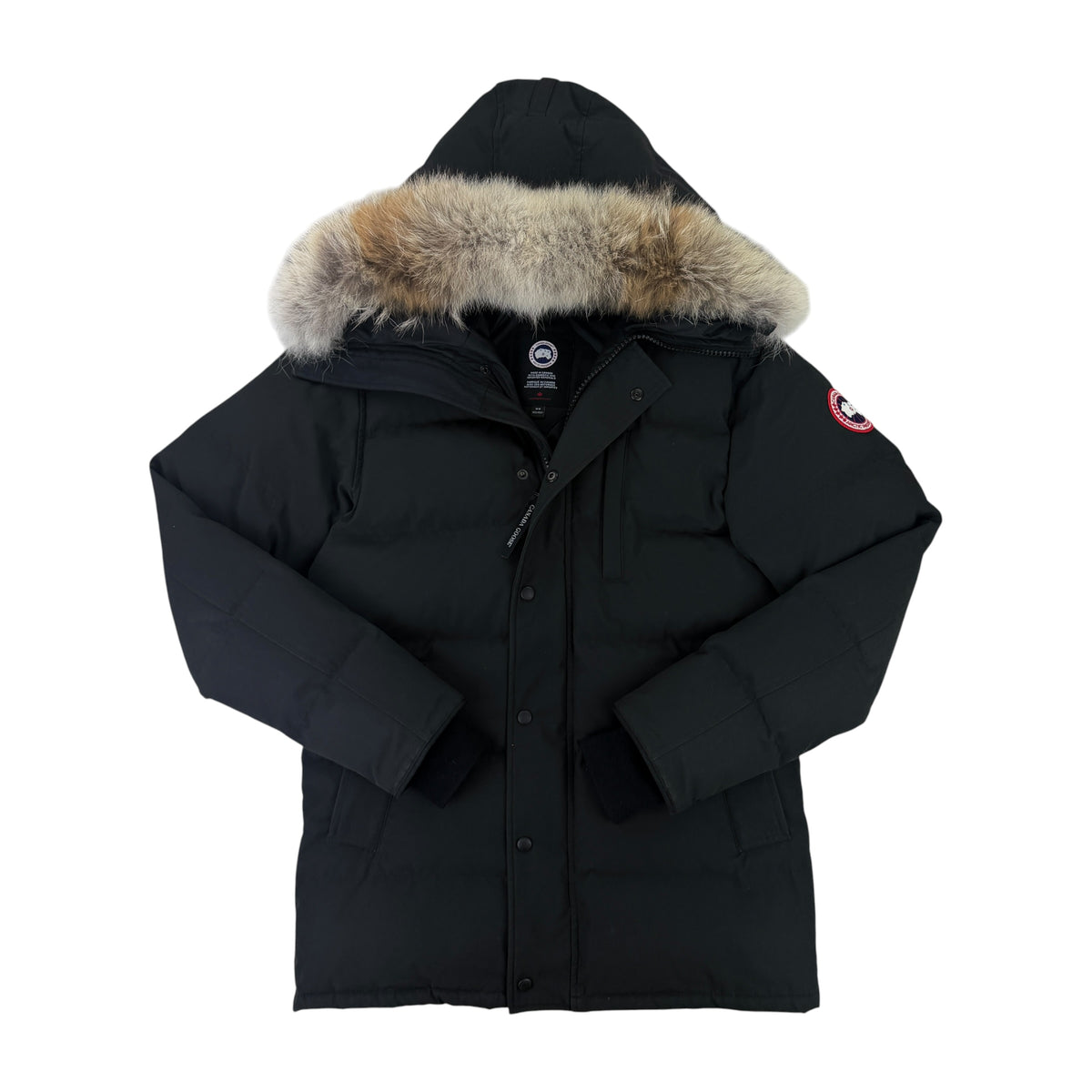 Canada Goose Men’s Black Carson Parker Jacket - Medium