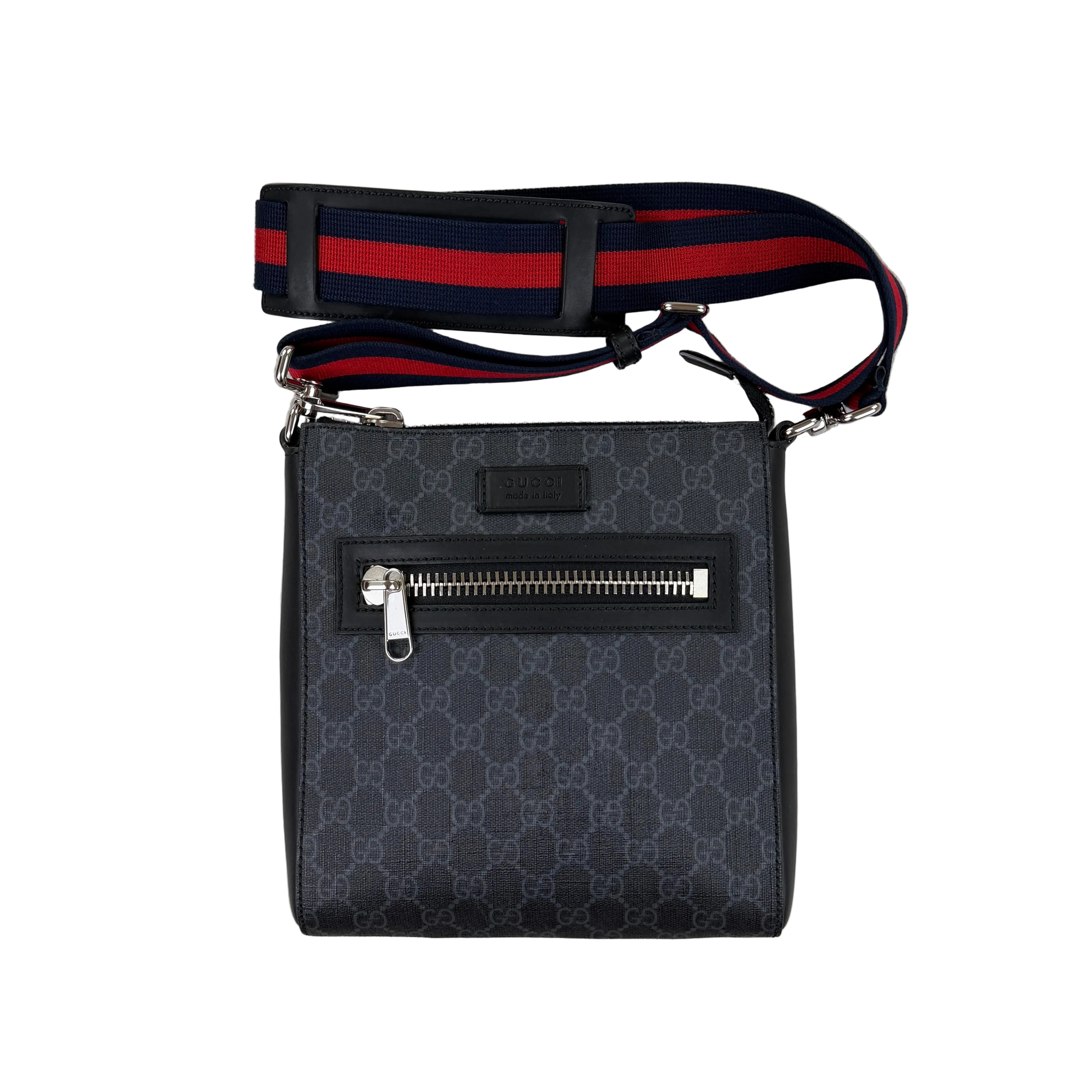 Gucci Messenger Men’s GG Black Small Side Big