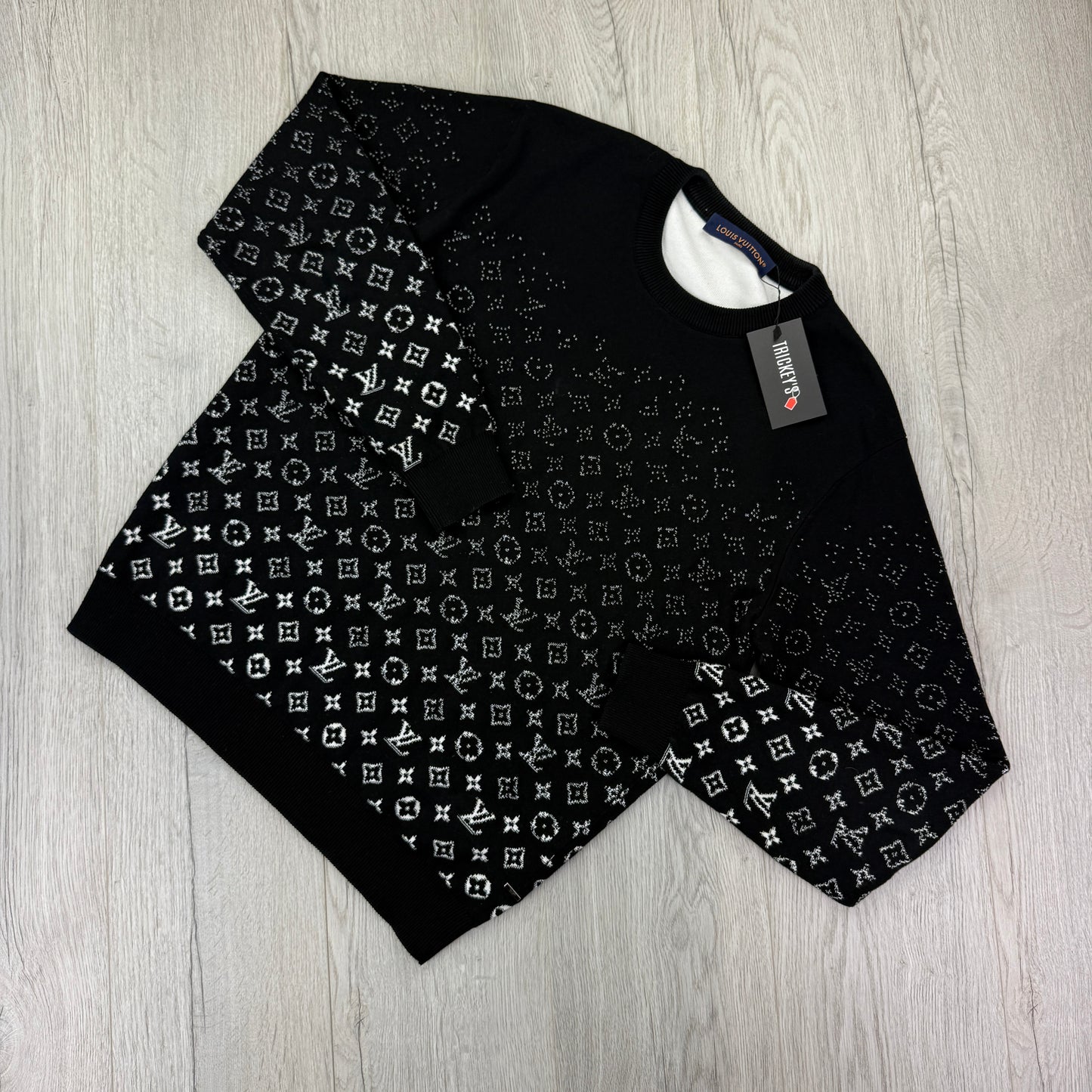 Louis Vuitton Men’s Gradient Monogram Crewneck Jumper
