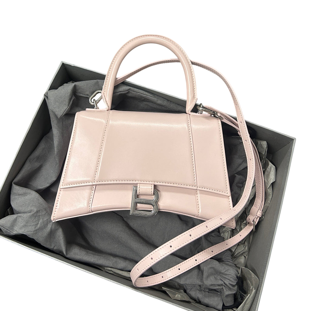 Balenciaga Women’s Pink Small Hourglass Handbag