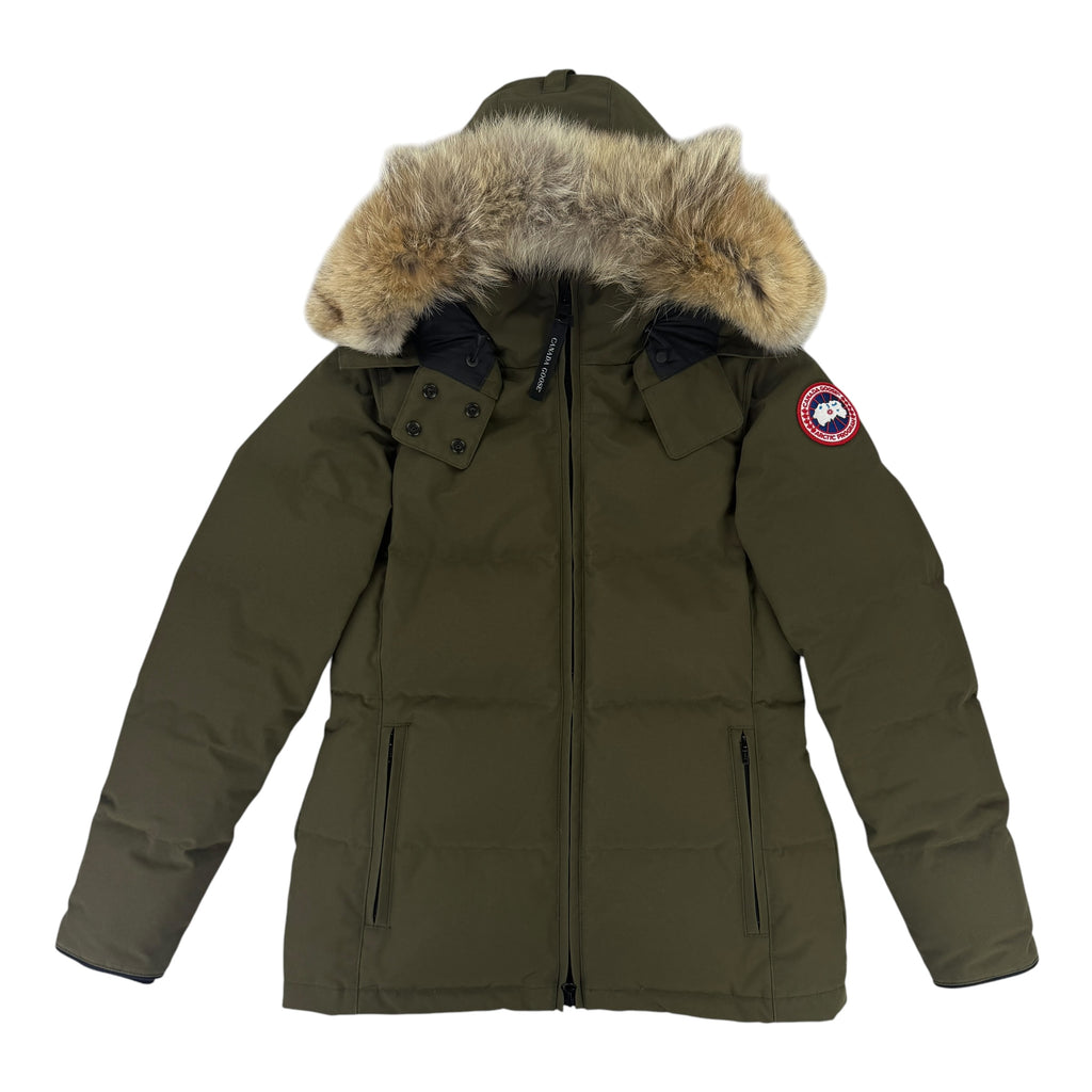 Canada Goose Women’s Khaki Green Chelsea Parker Jacket - Medium