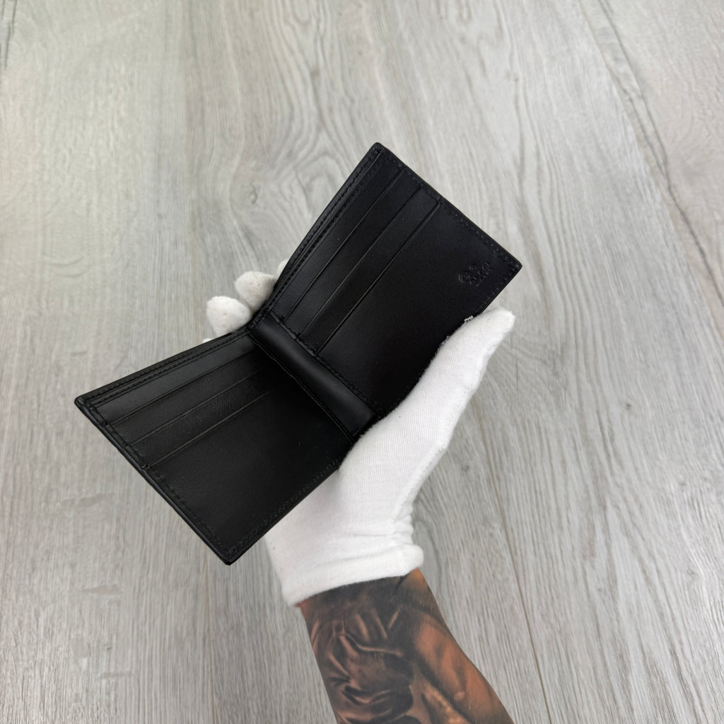 Gucci Men’s GG Leather Monogram Wallet