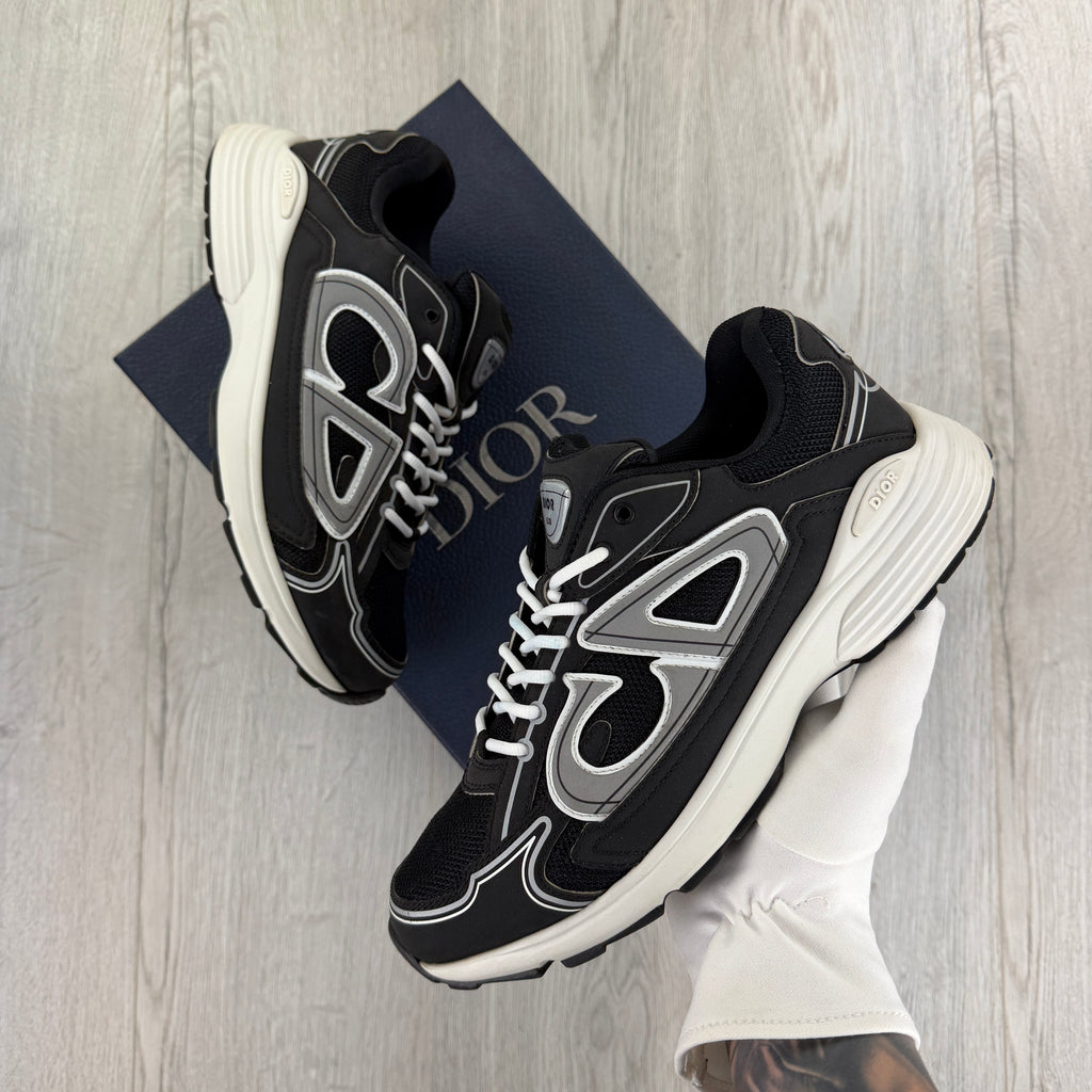 Dior B30 Men’s Black & White Trainers - 43 (Fit Uk 9)