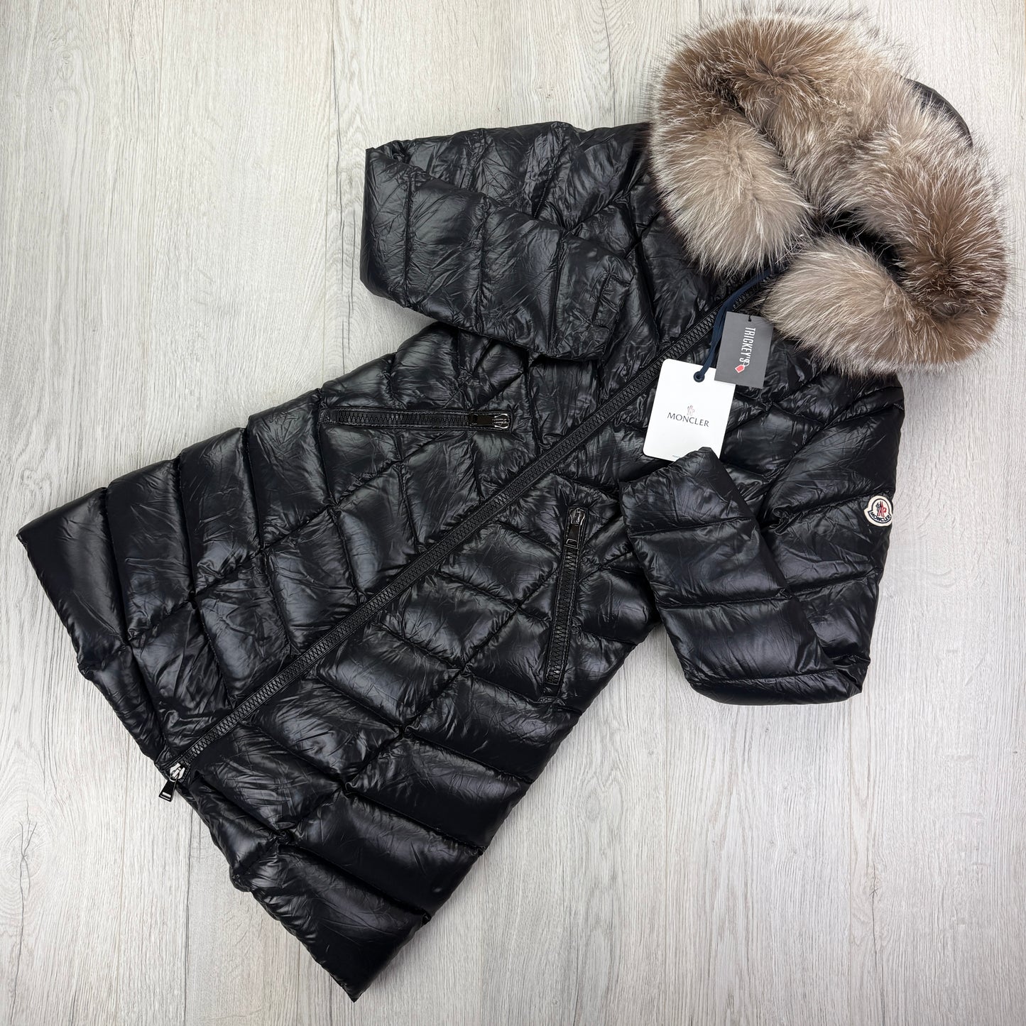 Moncler Women’s Fulmarus Black Down Jacket - Size 2