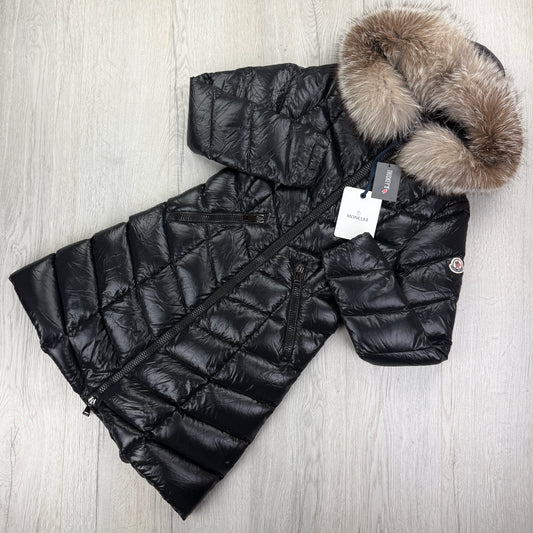 Moncler Women’s Fulmarus Black Down Jacket - Size 2