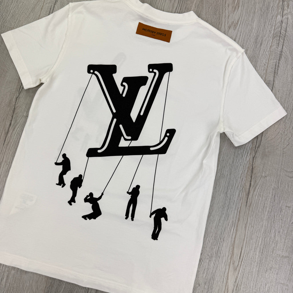 Louis Vuitton Men’s White T-shirt - Medium