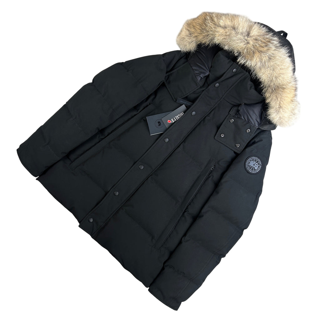 Canada Goose Men’s Black Badge Wyndham Parker Jacket - Medium