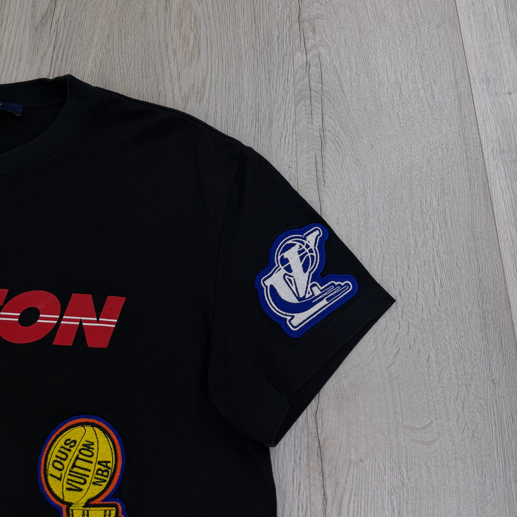 Louis Vuitton x NBA Black T-shirt - Medium