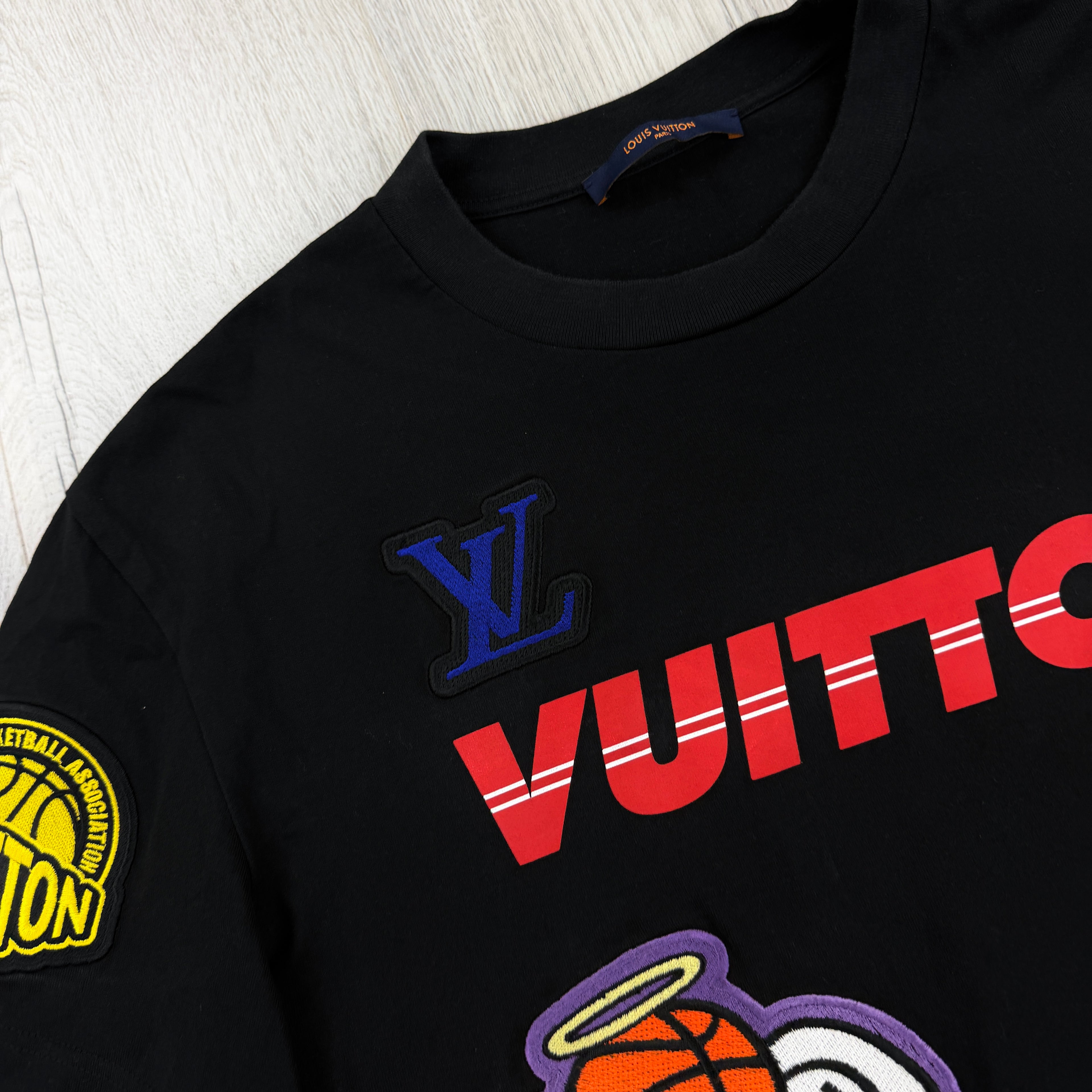 Louis Vuitton x NBA Black T-shirt - Medium