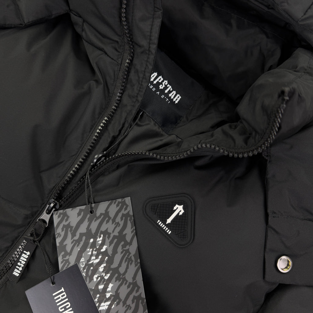 Trapstar Men’s Black AW 25 Irongate Arch Puffer Jacket