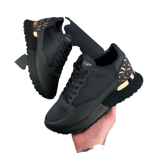 Mallet London Women’s Black Rose Gold - Uk 3