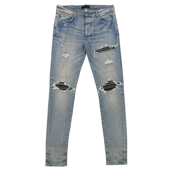 Amiri Men’s Light Blue Denim MX1 Jeans - Uk 34