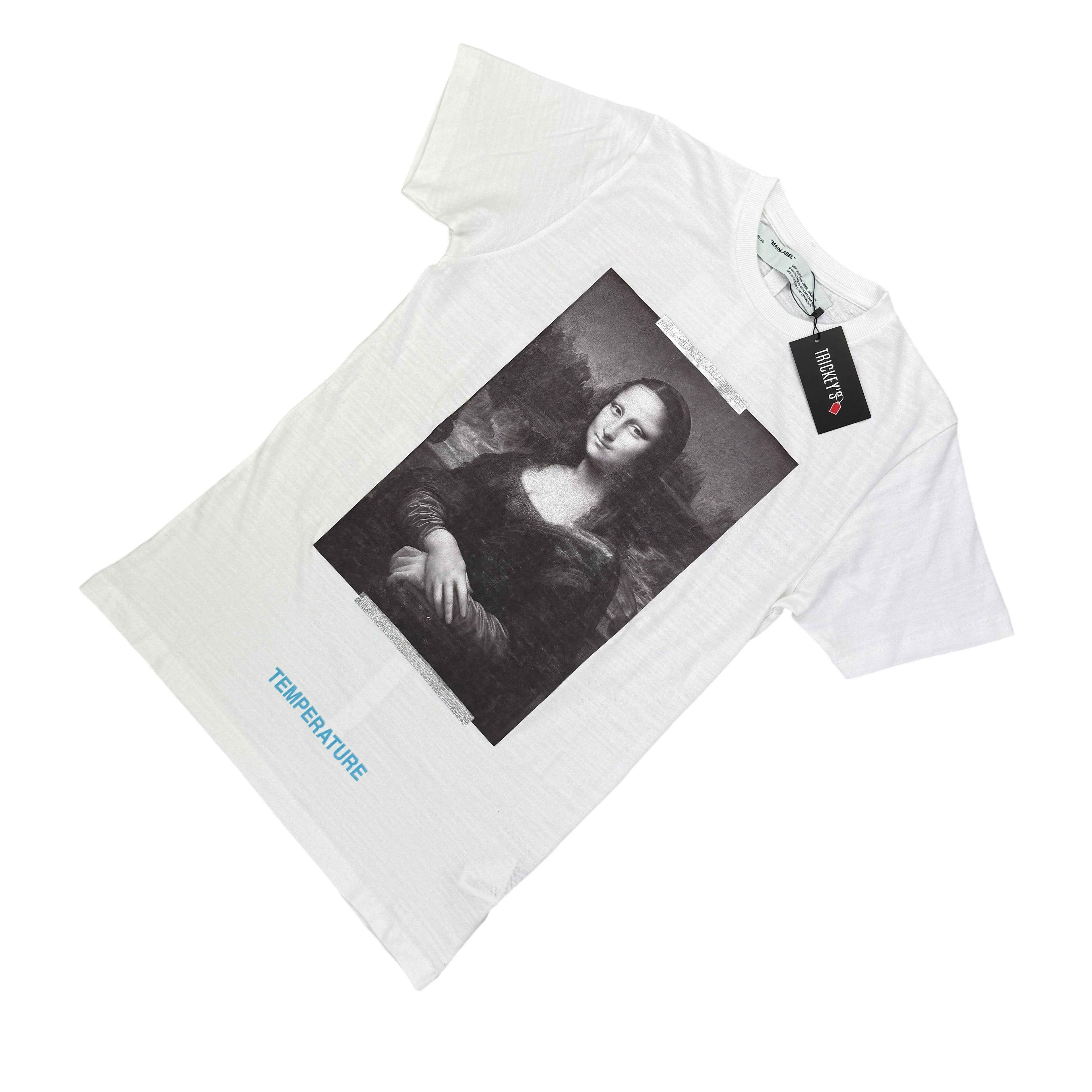 Off White Men’s ‘Mona Lisa’ White T-shirt