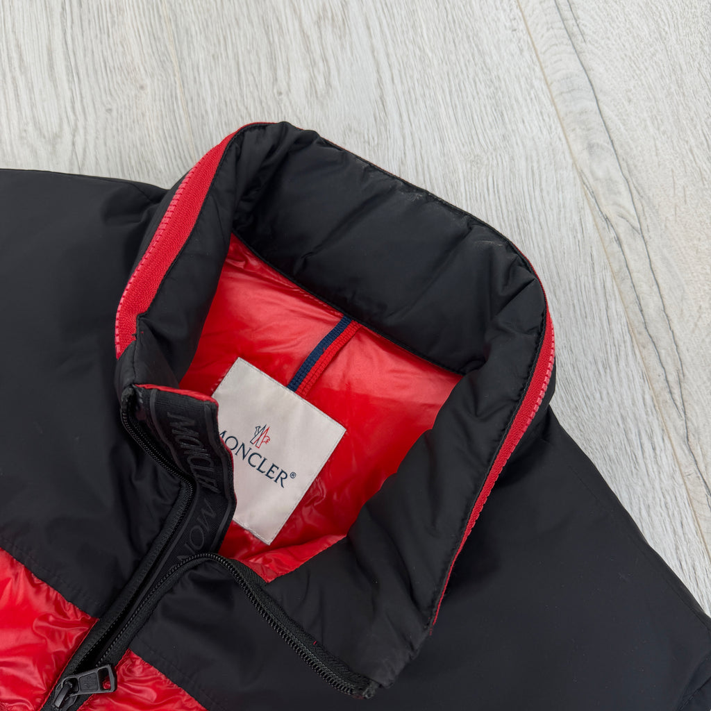 Moncler Men’s Red Dupres Down Gilet - Size 3