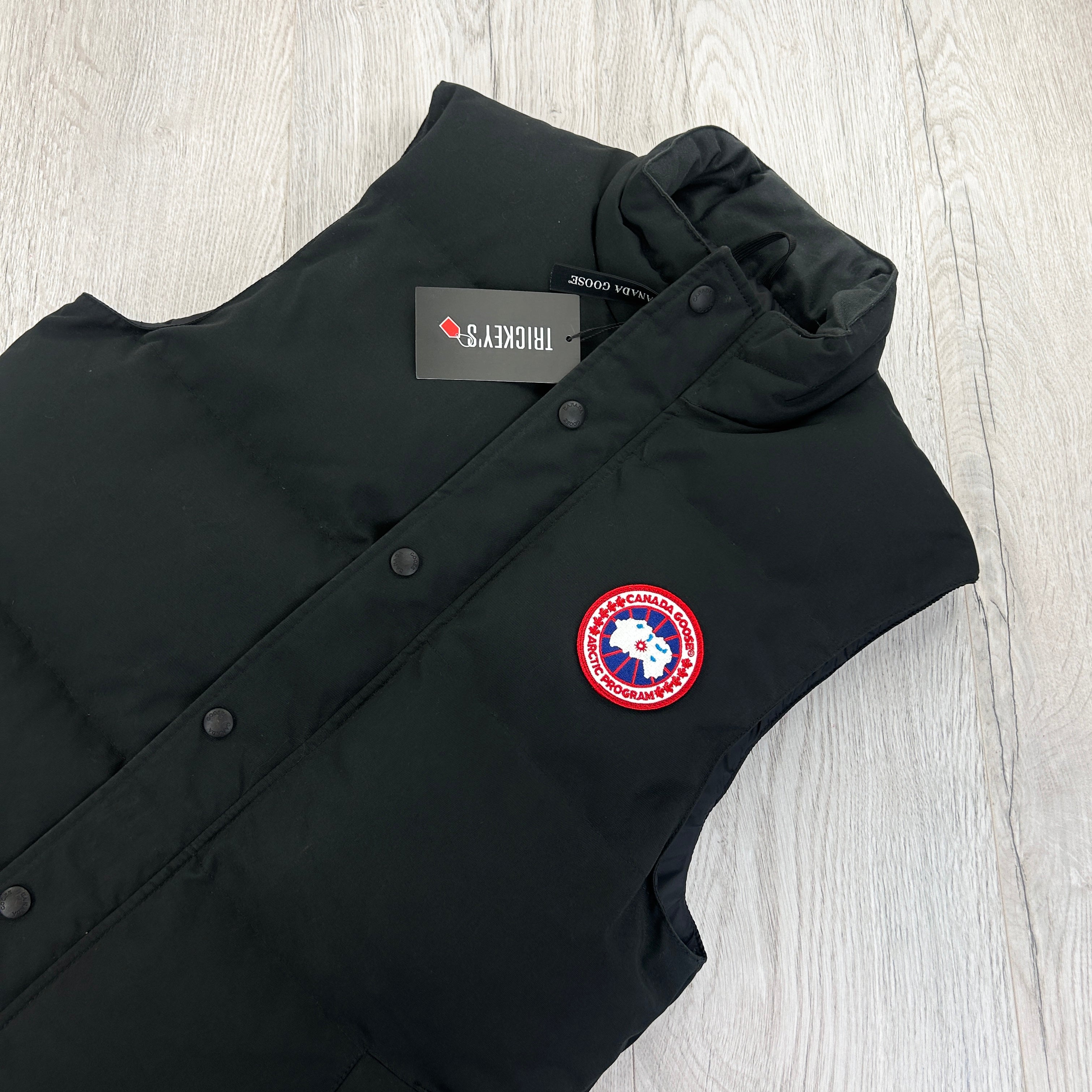 Canada Goose Men’s Black Bodywarmer - XS