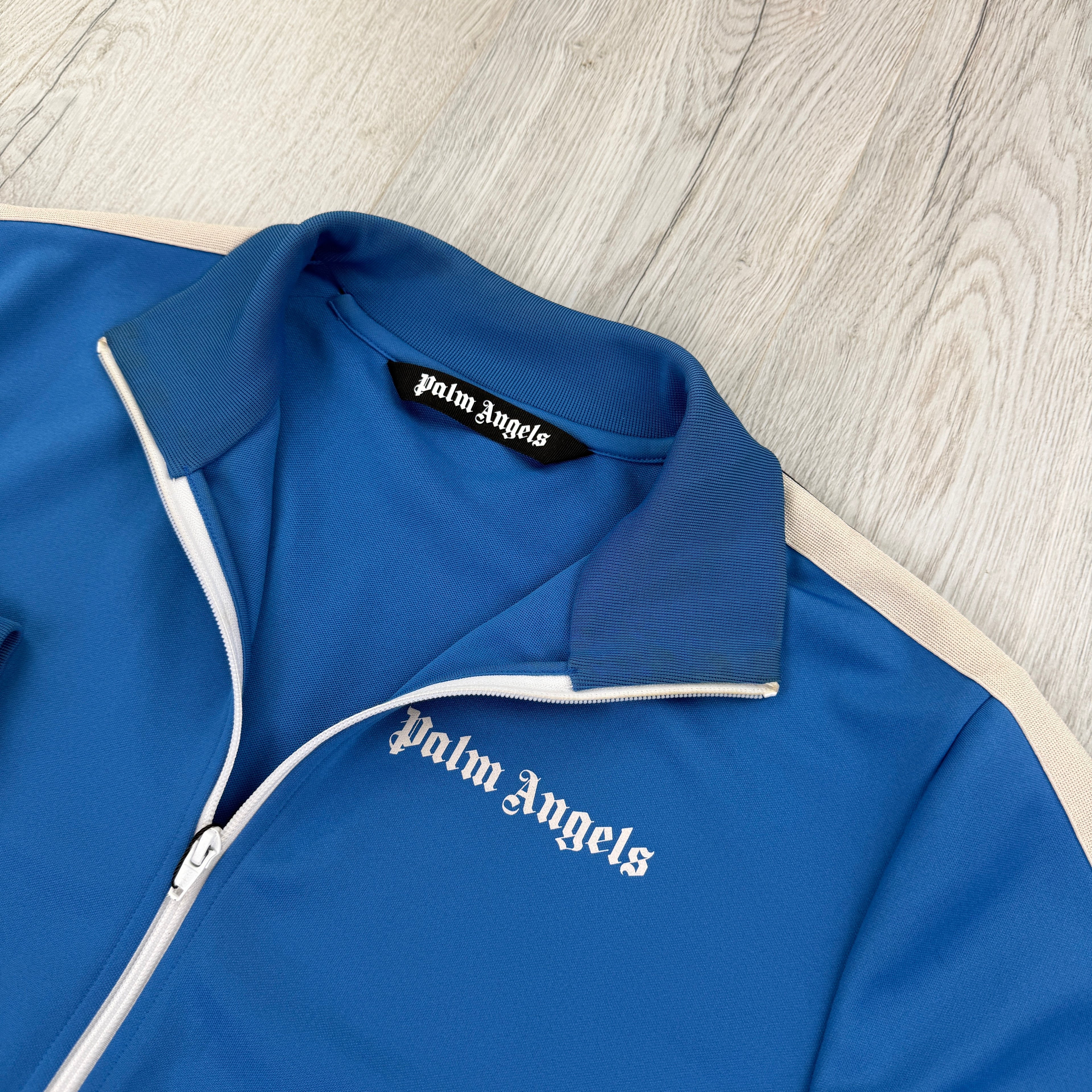 Palm Angels Men’s Blue Track Jacket - XL