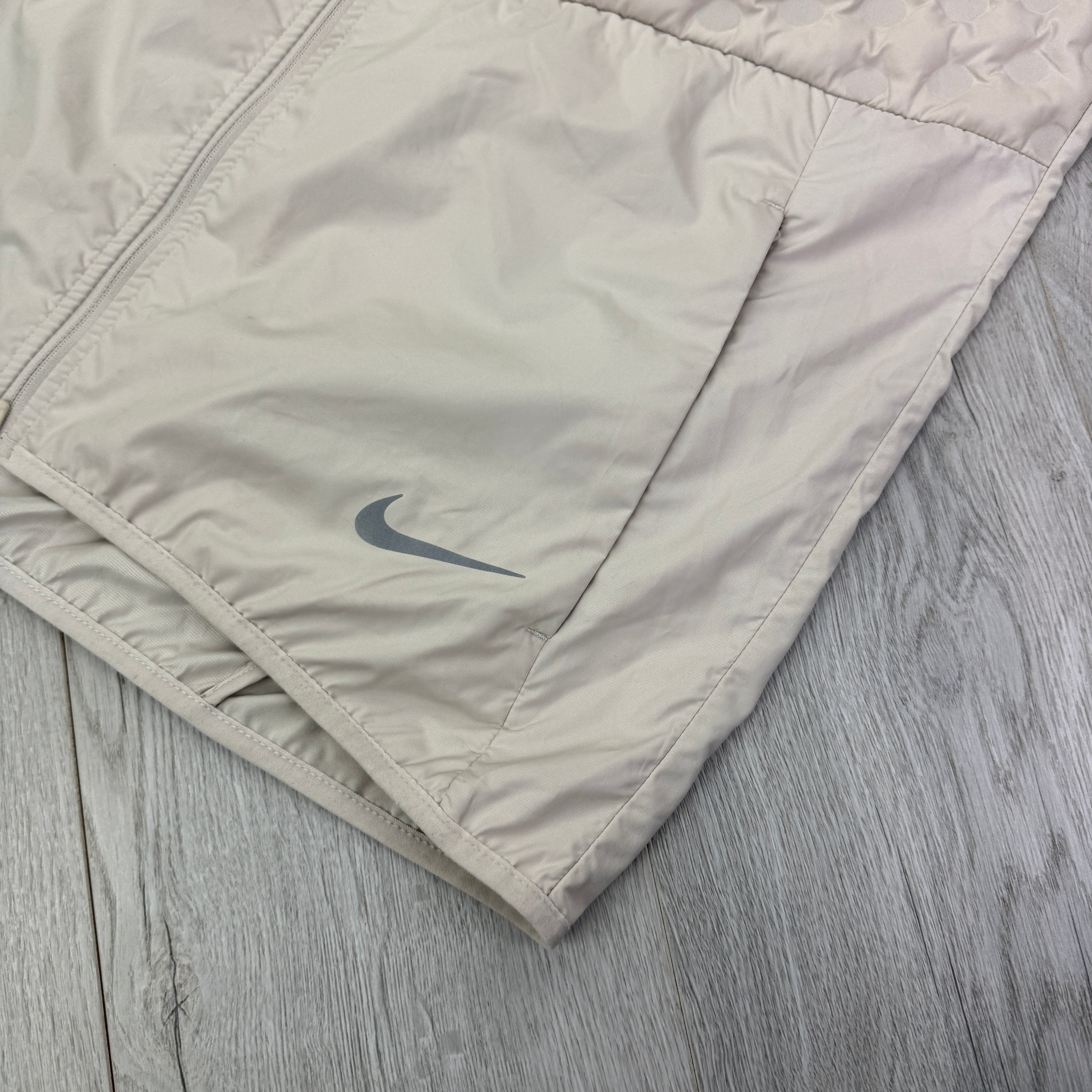 Nike Men’s Beige Zip-up Beige Vest Gilet - XL