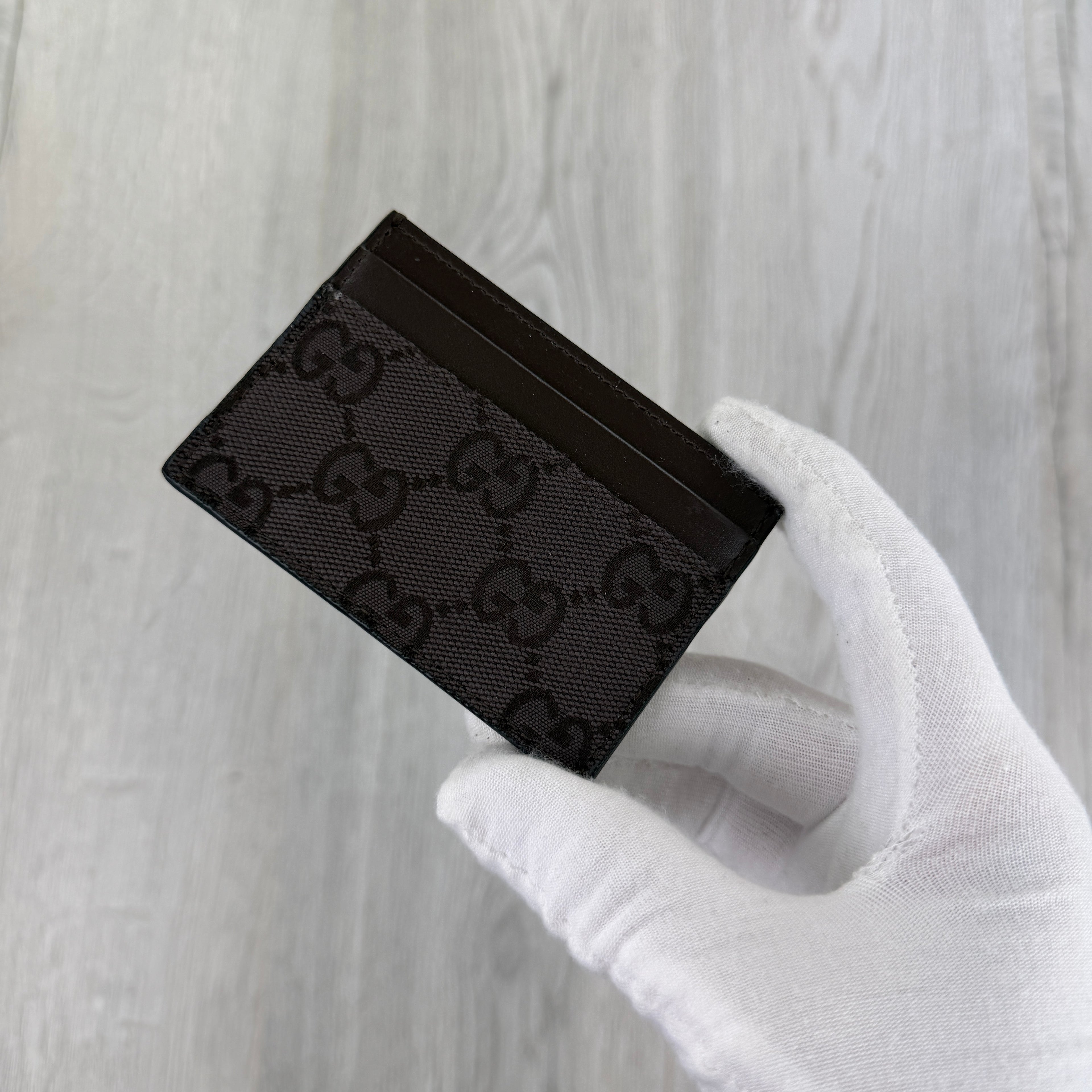 Gucci GG Interlocking Brown Card Holder