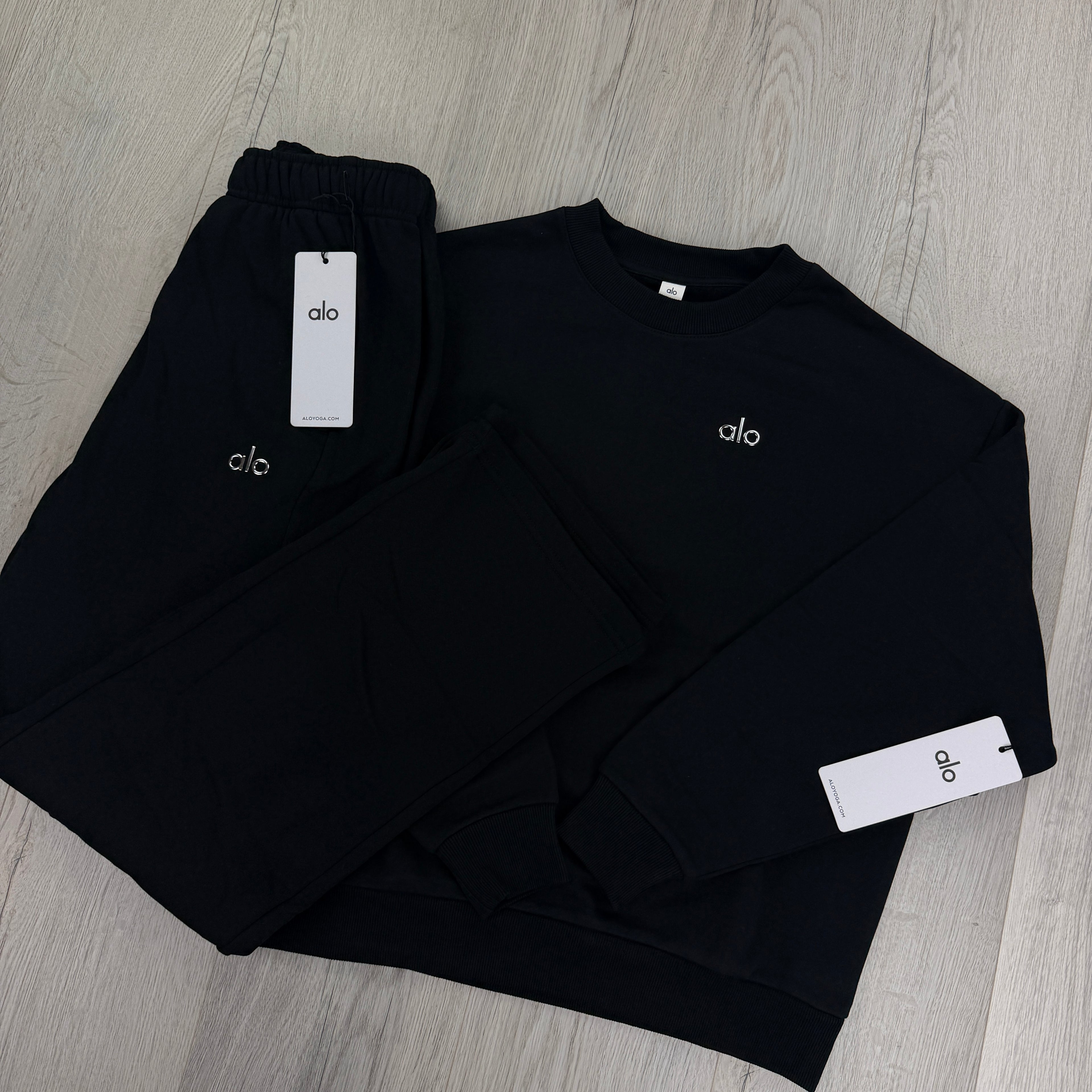 Alo Men’s Black Full Tracksuit