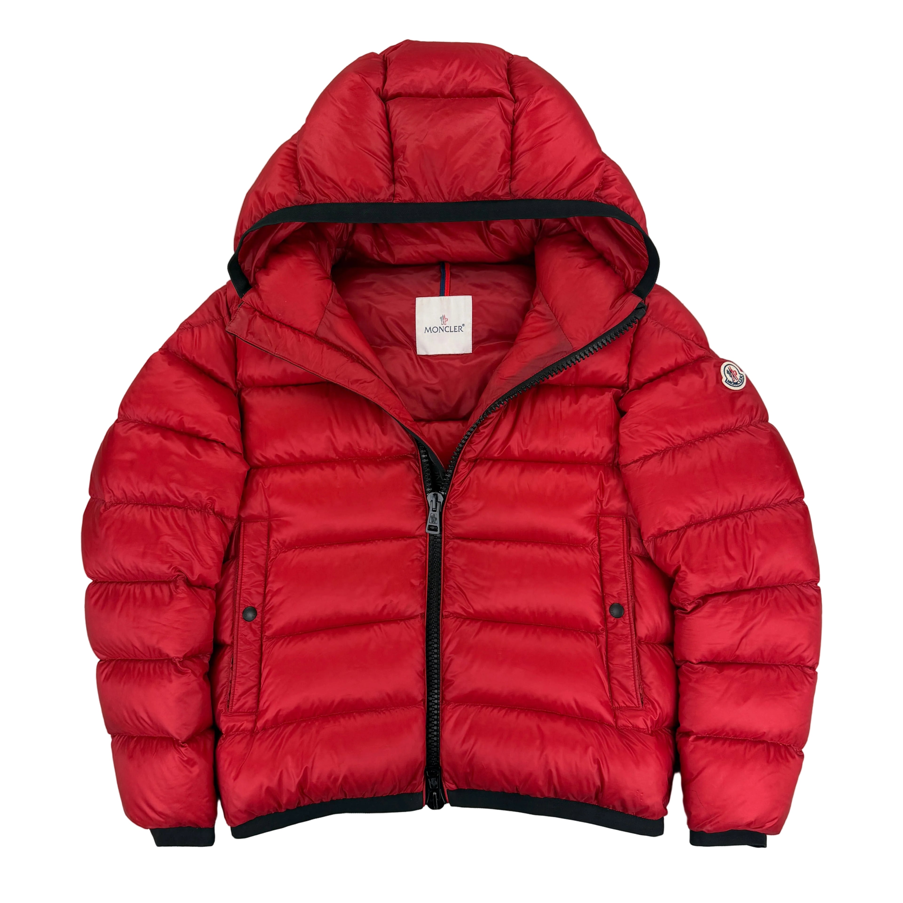 Moncler Myosotis Giubbotto Men’s Red Puffer Jacket - Size 3