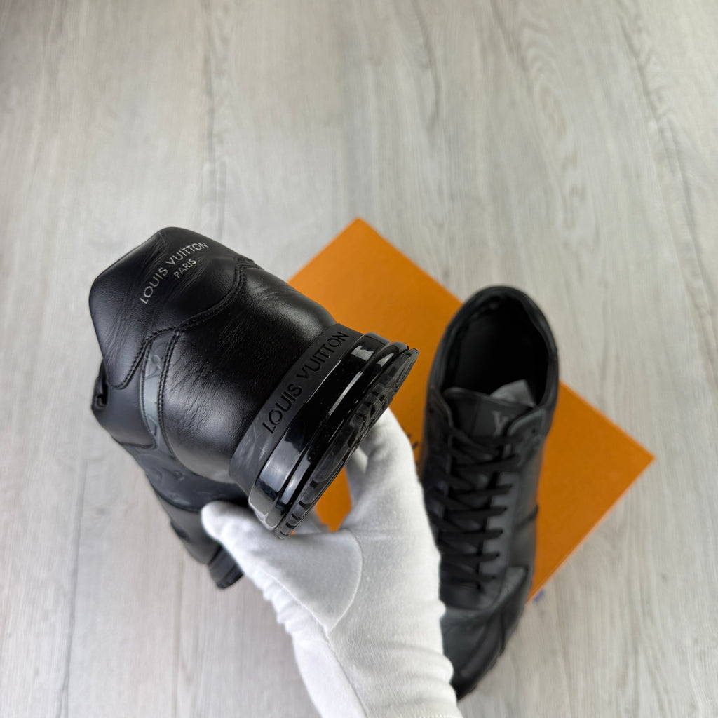 Louis Vuitton Men’s Black Run Away Trainers - Uk 11