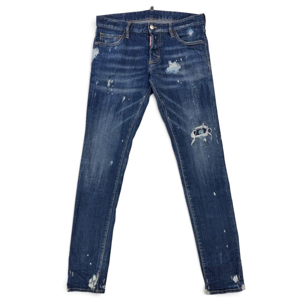 Dsquared2 Men’s Blue Distressed Cool Guy Jeans - 46 (Uk 30)