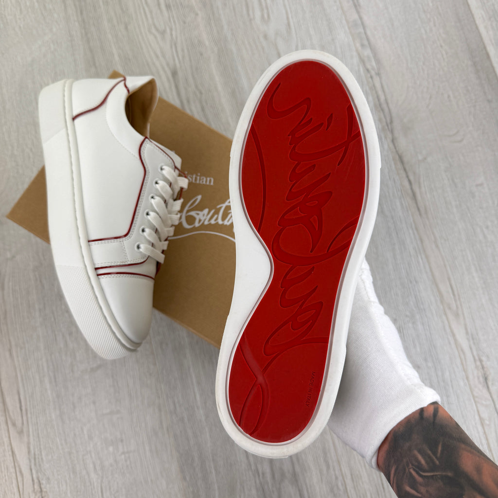 Christian Louboutin Women’s White Sneakers - 40.5 (Fit Uk 6.5/7)