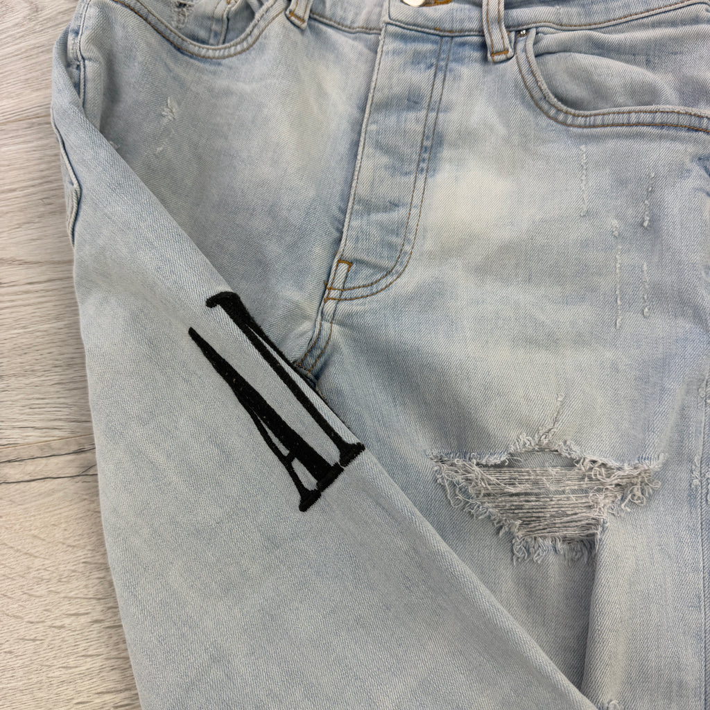 Amiri Men’s Blue Denim MX1 Jeans - Uk 31