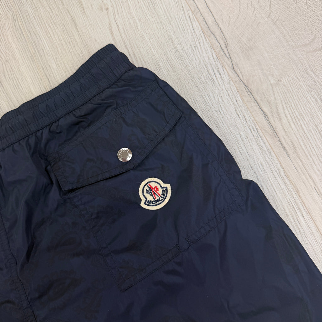 Moncler Men’s Navy Swim Shorts - Medium