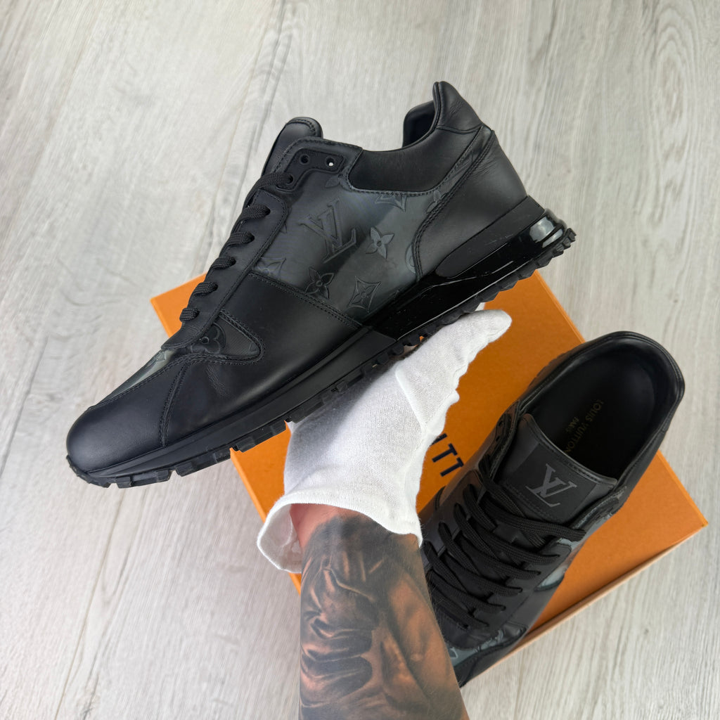 Louis Vuitton Men’s Black Run Away Trainers - Uk 9 (Fit 9.5)