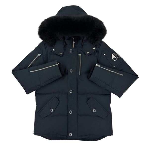 Moose Knuckles Men’s Navy 3Q Parker Jacket - Medium