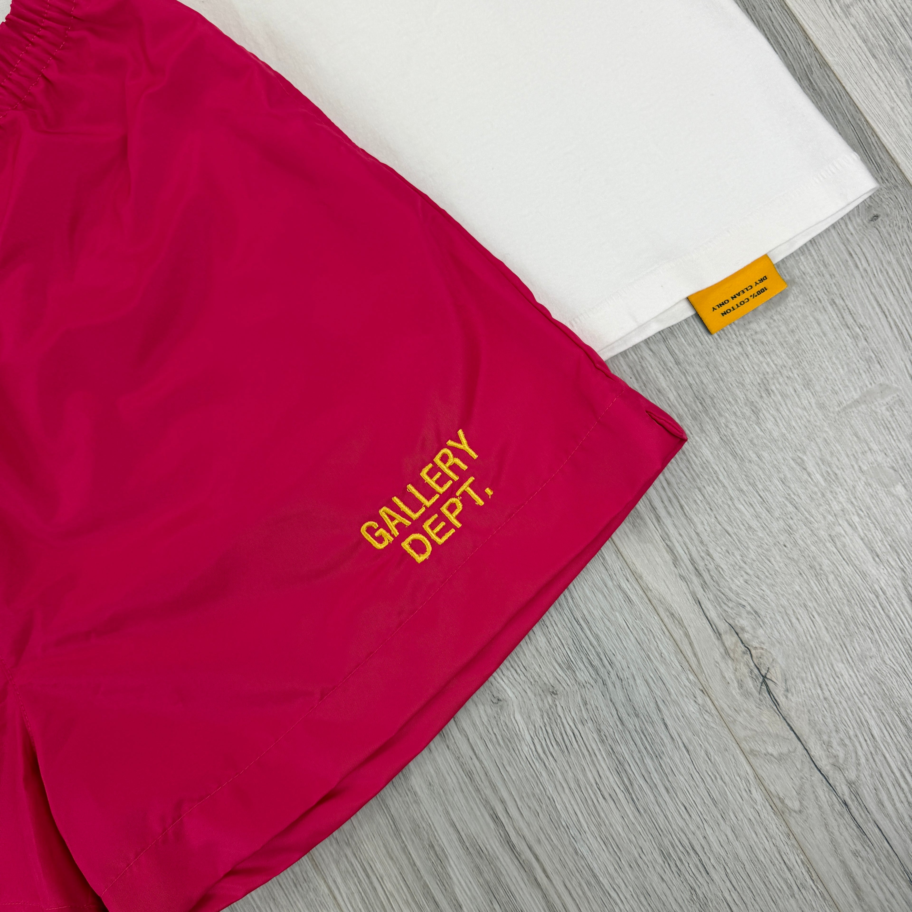 Gallery Dept Men’s White T-shirt & Shorts Set