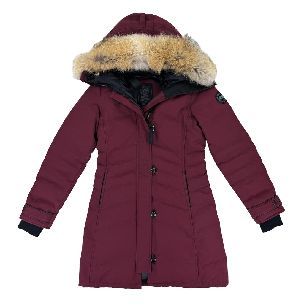 Canada Goose Women’s Loretta  Burgundy Parker Jacket - XS
