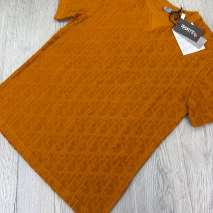 Christian Dior Men’s Orange Towel T-shirt - XS Oversized