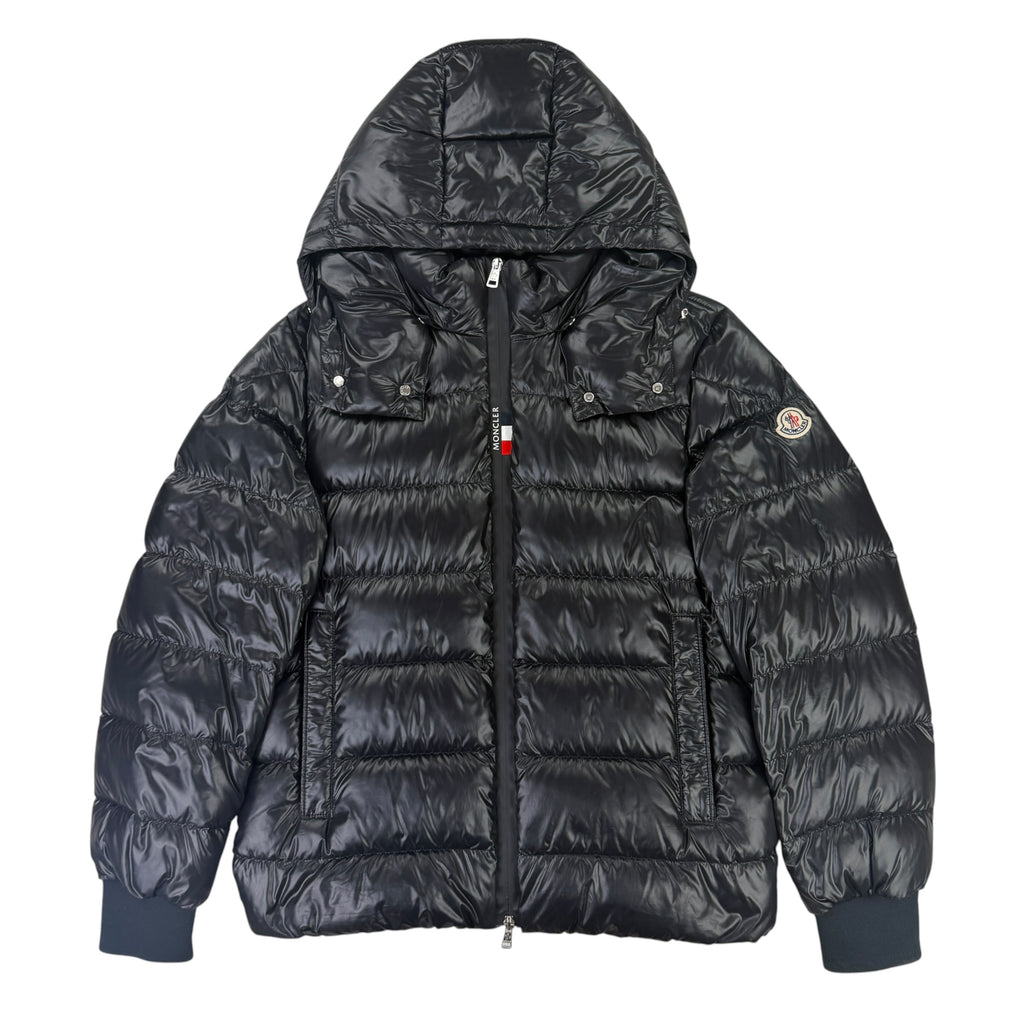 Moncler Men’s Cuvellier Giubbotto Black Puffer Jacket - Size 3