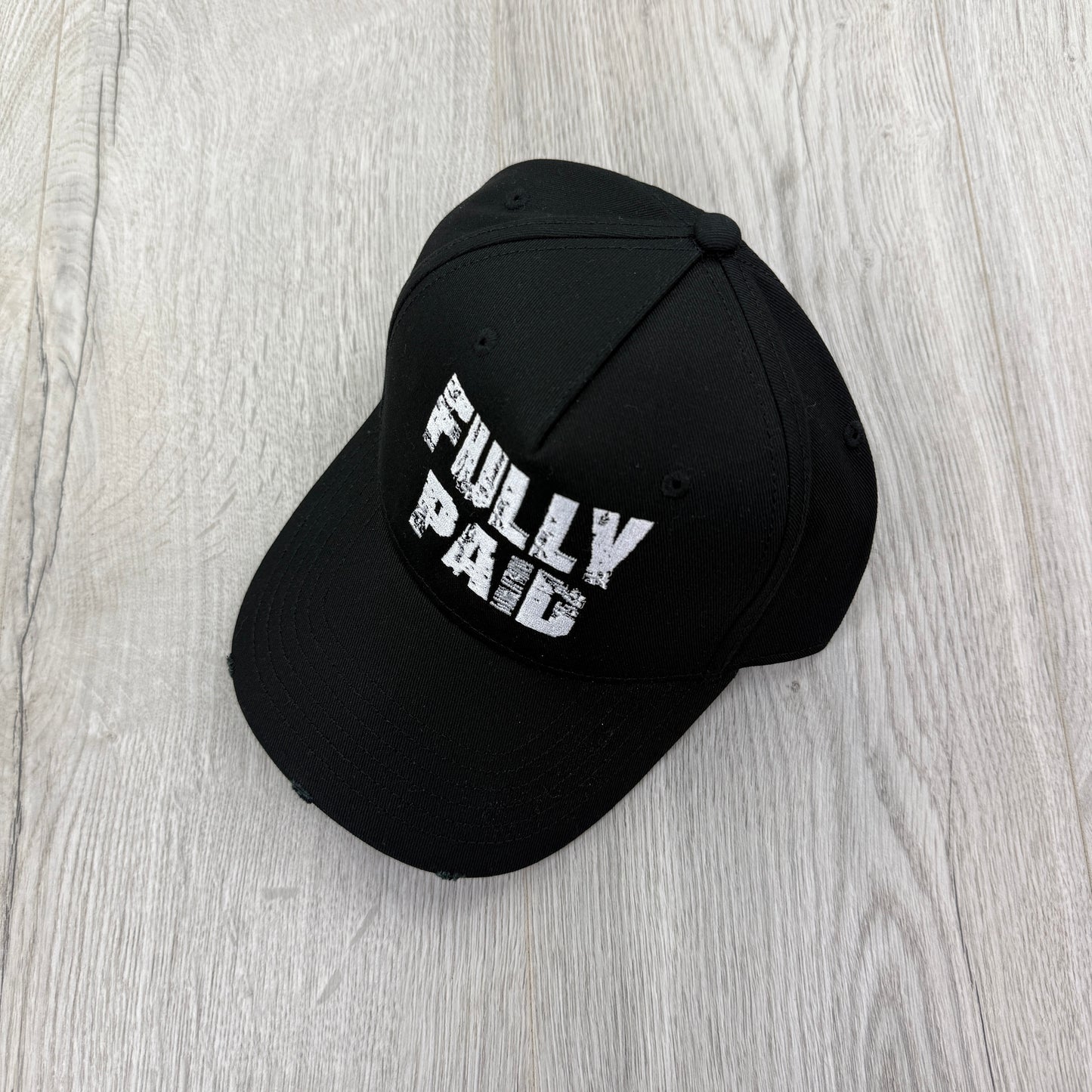 Fully Paid Mens Black Baseball Cap