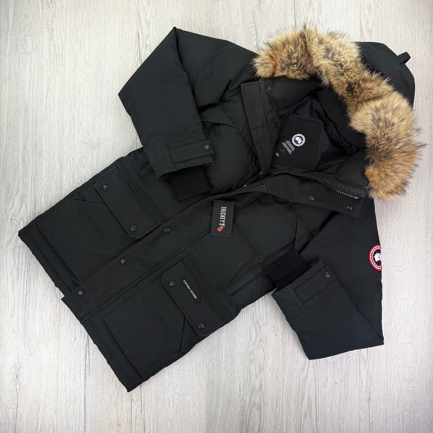 Canada Goose Men’s Black Emory Parker Jacket - XS
