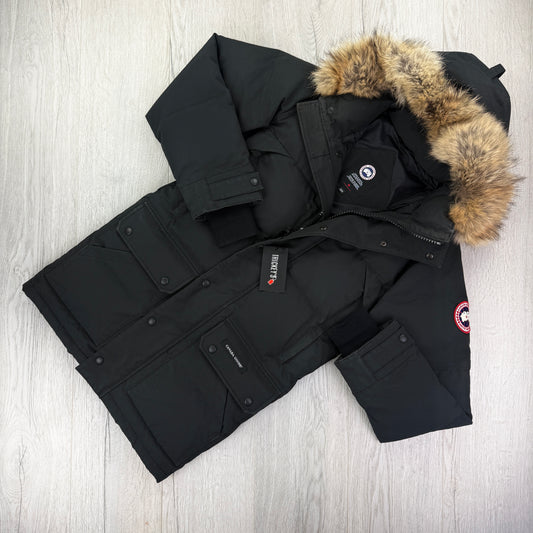 Canada Goose Men’s Black Emory Parker Jacket - XS