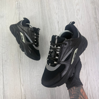 Dior B22 Men’s Triple Black Trainers - 43 (Fit Uk 8/8.5)