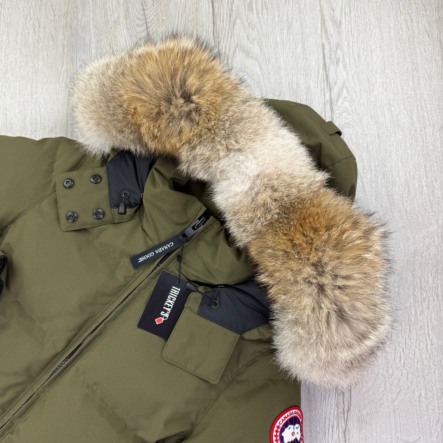 Canada Goose Women’s Khaki Green Chelsea Parker Jacket - XS