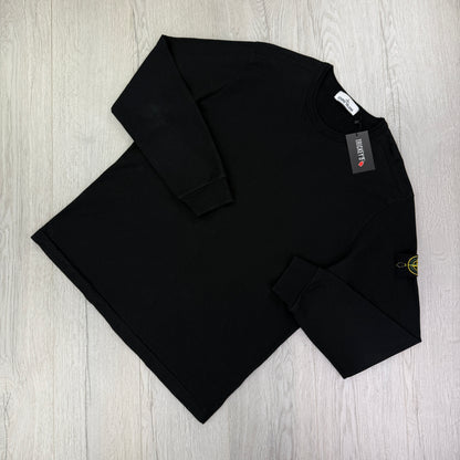 Stone Island Men’s Black Longsleeve T-shirt - XL