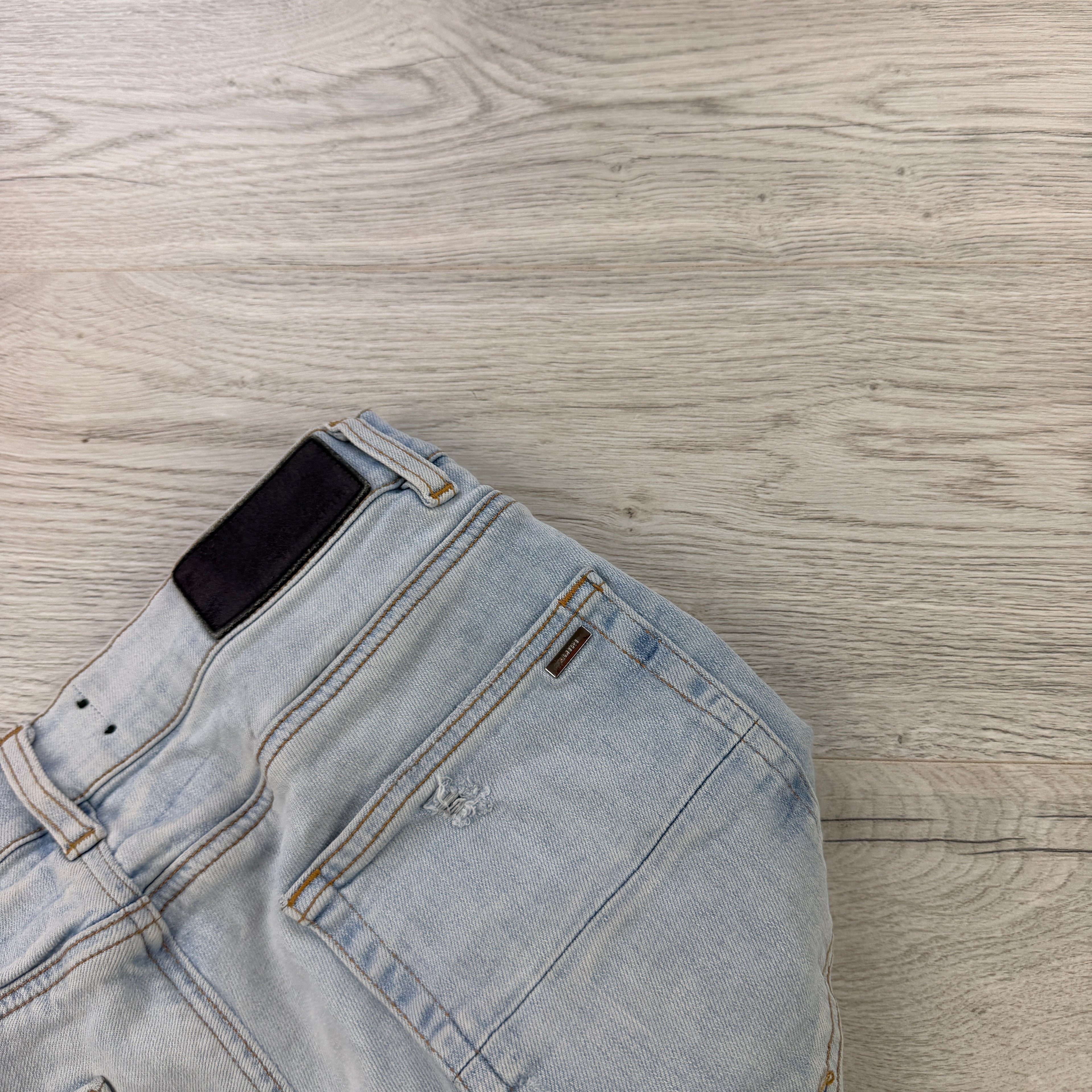 Amiri Men’s Blue Denim MX1 Jeans - Uk 31