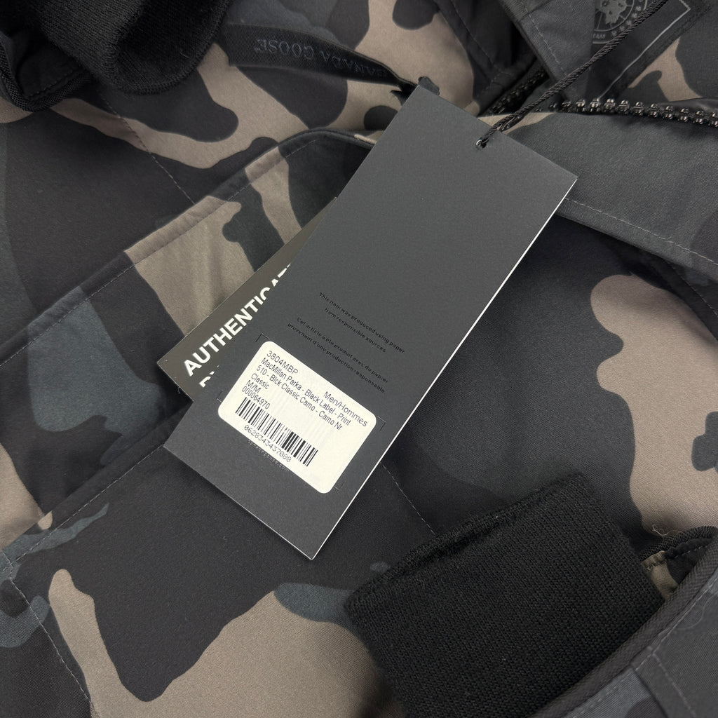Canada Goose Men’s Camo Black Badge MacMillan - Medium