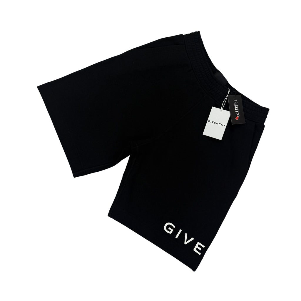 Givenchy Men’s Black Jersey Shorts