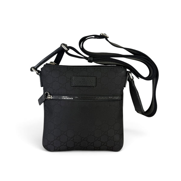 Gucci Men’s GG Black Small Side Bag